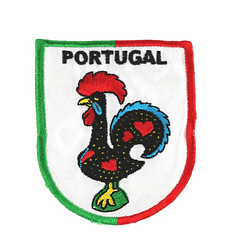 Emblema bordado de portugal