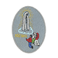 Embroidered Emblem of Apparition of Fatima - thumbnail 3