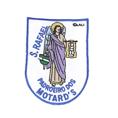 Emblema bordado de São Rafael