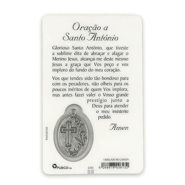 Prayer card of Saint Anthony 2