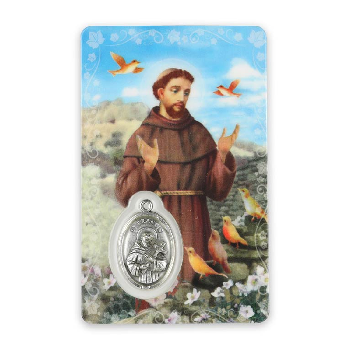Prayer card of Saint Francis of Assisi 1