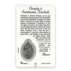 Carte de prière de la Sainte Trinité