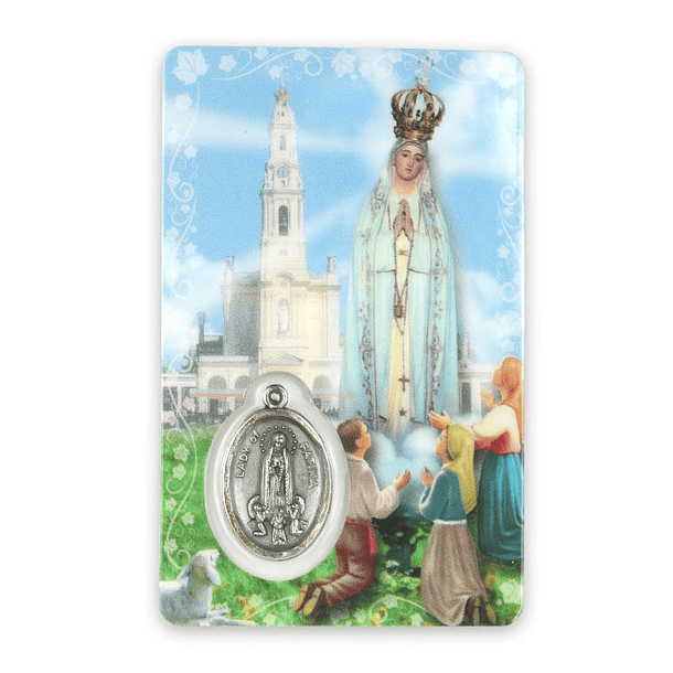 Prayer card of the Blessed Virgin Mary 1