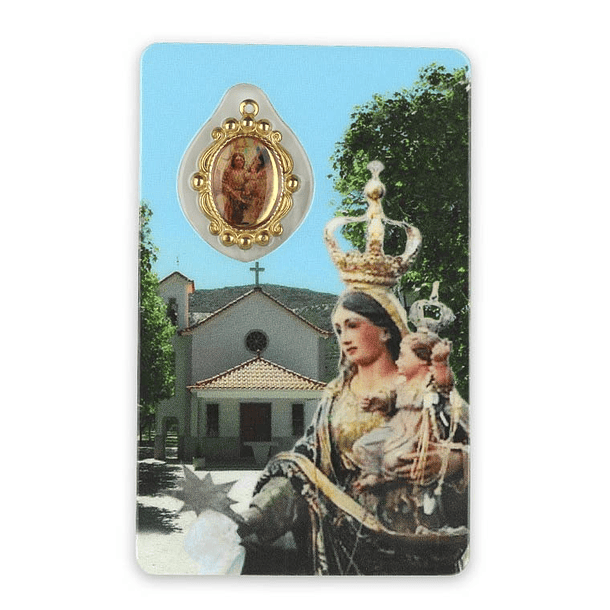 Prayer card of Our Lady of Guia 1