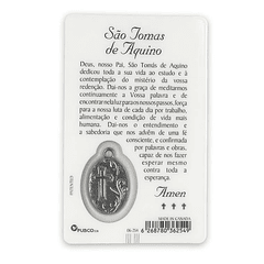 Saint Thomas Aquinas prayer card