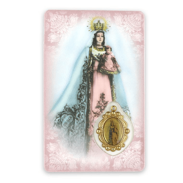 Prayer card of Our Lady of Health 1