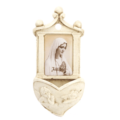 Évier avec Notre-Dame de Fatima