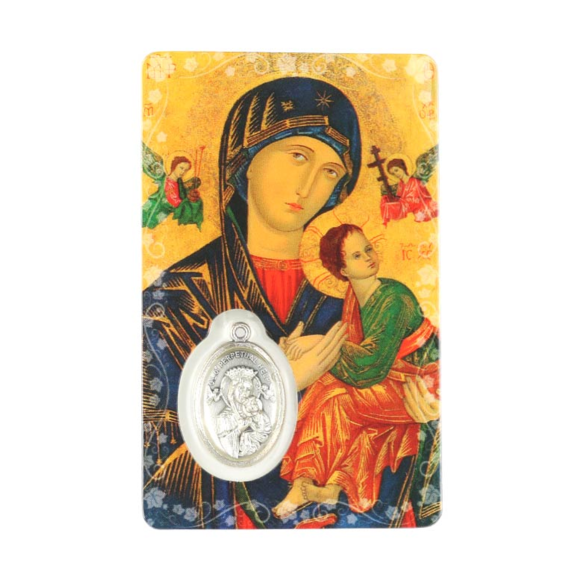 Prayer card of Our Lady of Perpetual Help 1