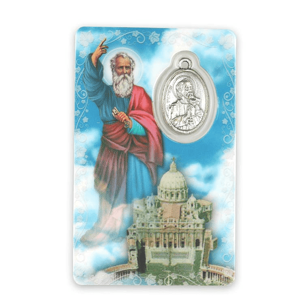 Prayer Card of saint Peter the Apostle 1