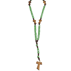 Rosary with Tau cross