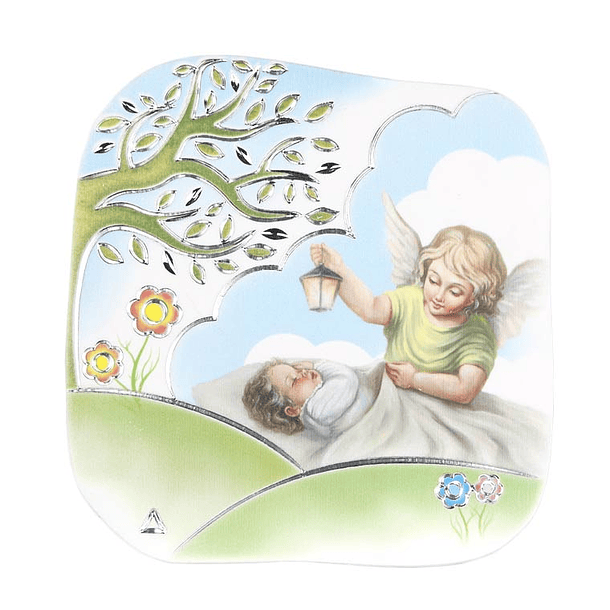 Placa com Anjinho da Guarda 1