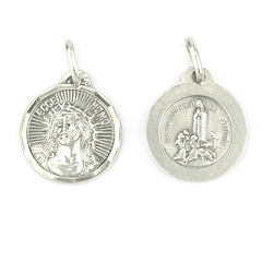 Medaglia di Gesù Cristo - Argento 925