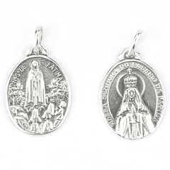 Fatima Medal - Sterling Silver 925