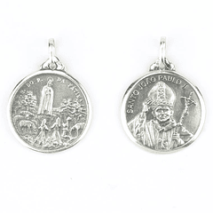 Medalla de Juan Pablo II - Plata 925