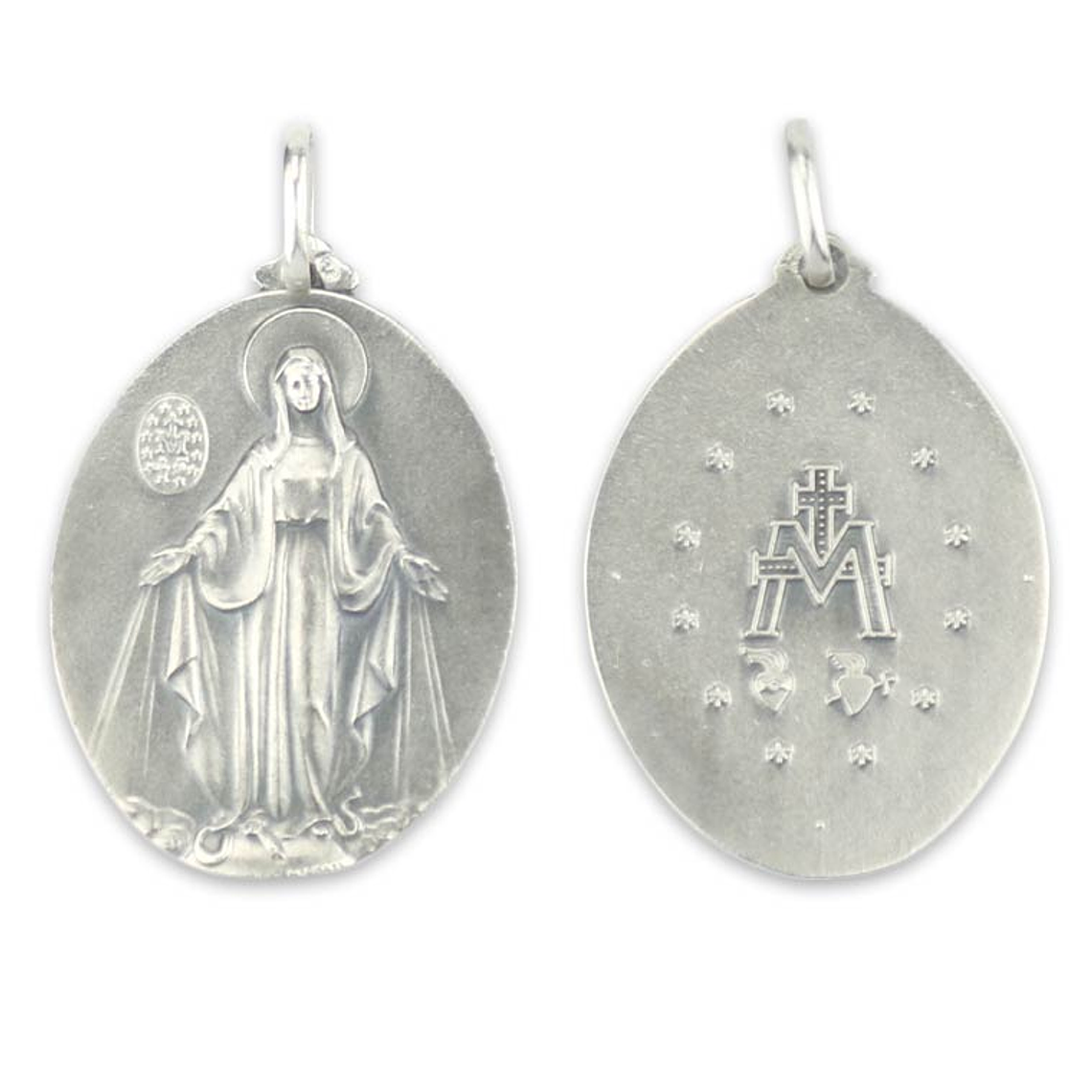 Medalha de Nossa Senhora das Graças - Prata 925 1