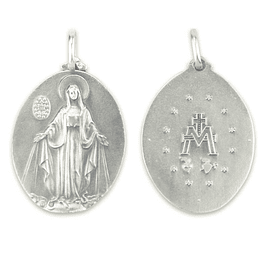 Medalha de Nossa Senhora das Graças - Prata 925
