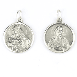 Medalha católica - Prata 925