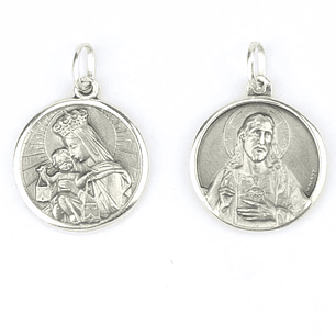 Medalha católica - Prata 925