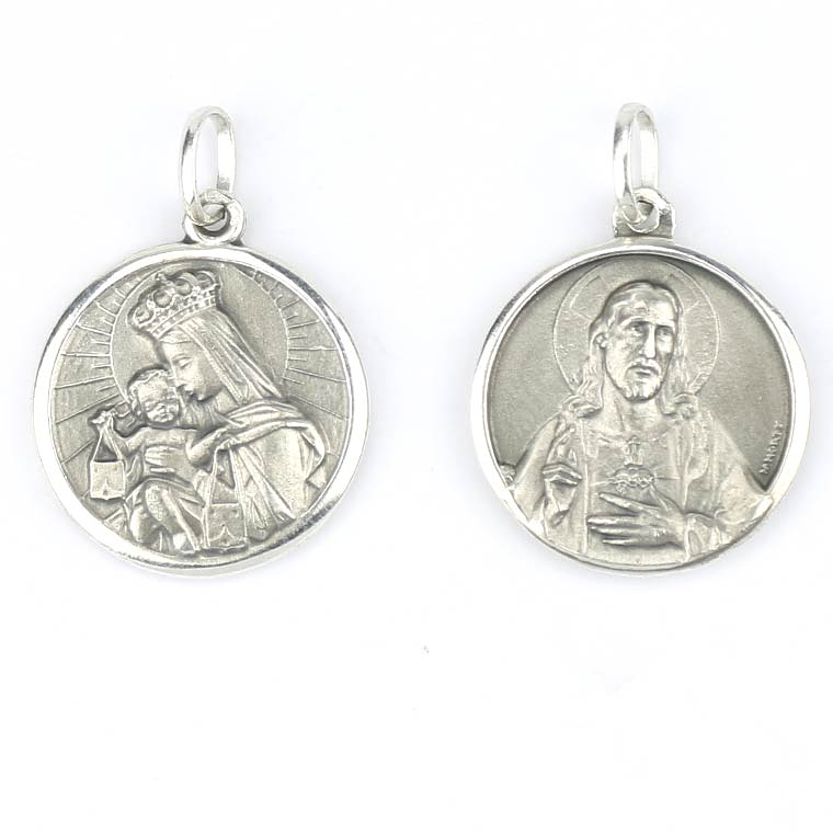 Medalha católica - Prata 925 1