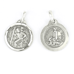 St. Christopher's Medal - 925 Sterling Silver