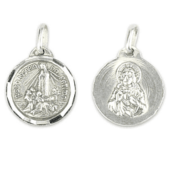Médaille de l'Apparition de Fatima - Argent 925
