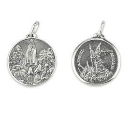 Medalha de São Miguel - Prata 925