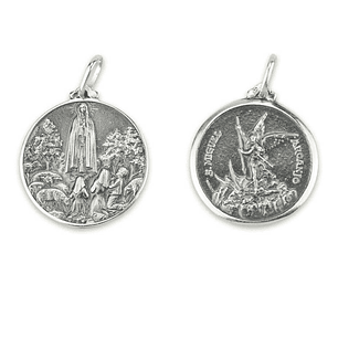 Medal of Saint Michael - 925 Sterling Silver