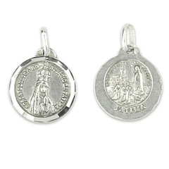 Medalla cara Nuestra Señora - Plata 925