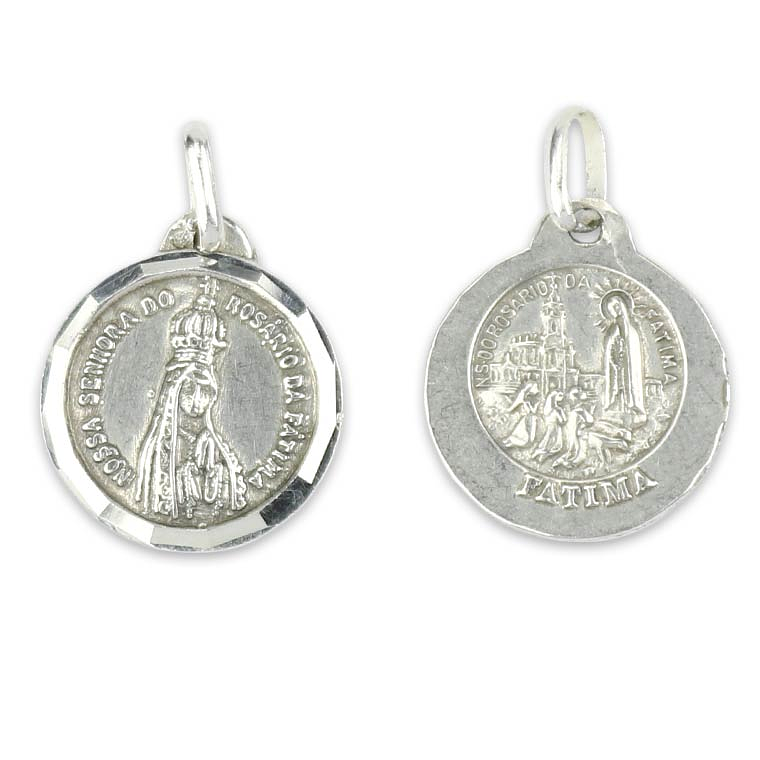 Medal of Our Lady Face - Sterling Silver 925 1