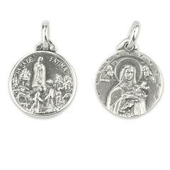 Médaille de Sainte Terezinha - Argent 925