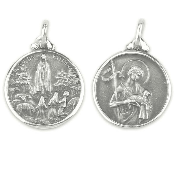 Medal of St. John - 925 Sterling Silver 