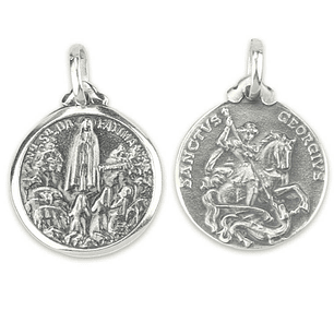 Medal of St. George - 925 Sterling Silver