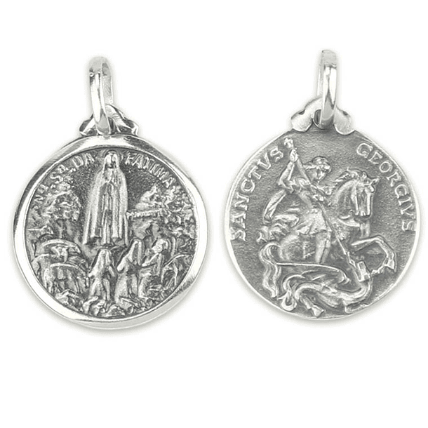 Medalla San Jorge - Plata 925 2