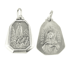 Miracle of Fatima Medal - Silver 925