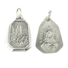 Médaille Miracle de Fatima - Argent 925