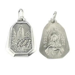 Miracle of Fatima Medal - Silver 925