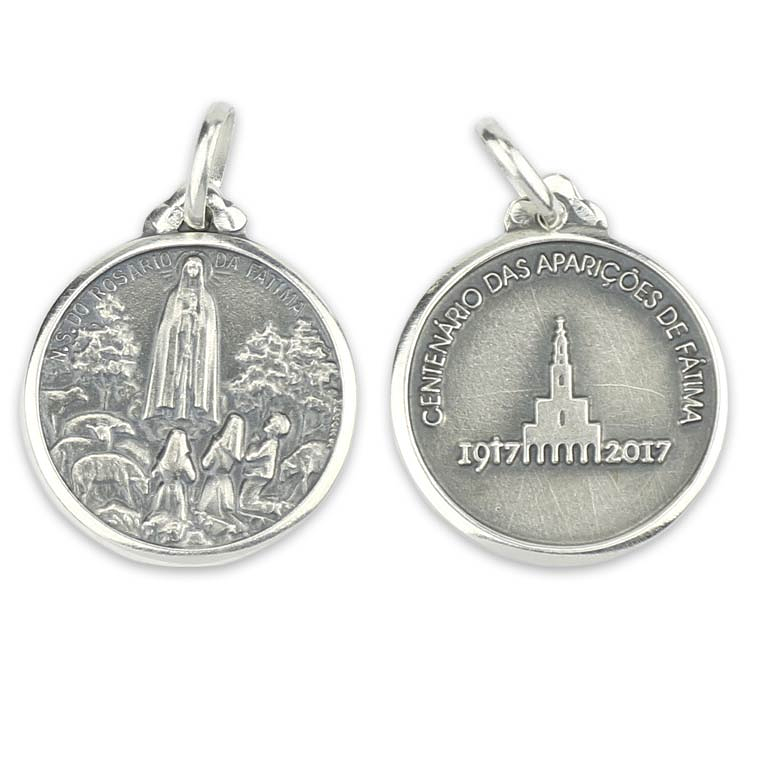 Medal of the Centenary of Apparitions - Silver 925 1