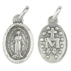 Medalha de Nossa Senhora Milagrosa - Prata 925