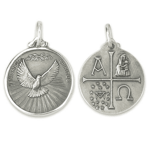 Holy Spirit Medal - Silver 925