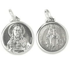 Medalha Nossa Senhora do Carmo - Prata 925