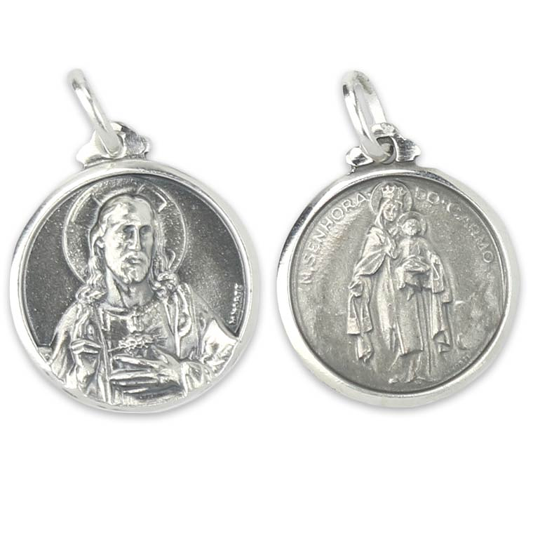 Medalla Nuestra Señora del Carmen - Plata 925 1