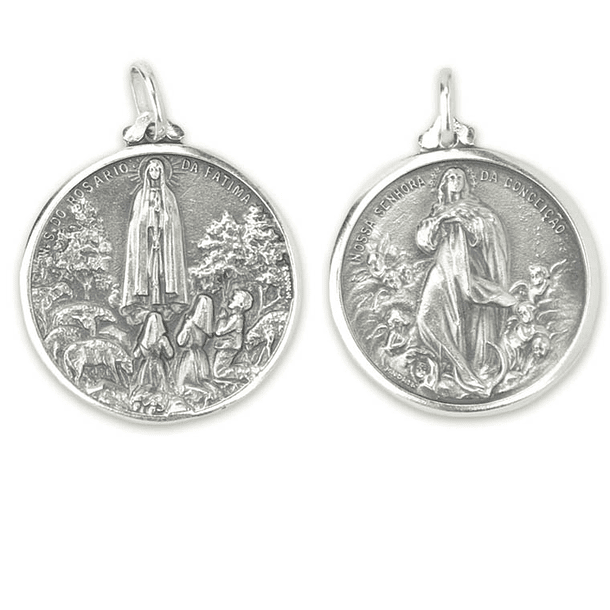 Medalla de Nuestra Señora de la Concepción- Plata 925