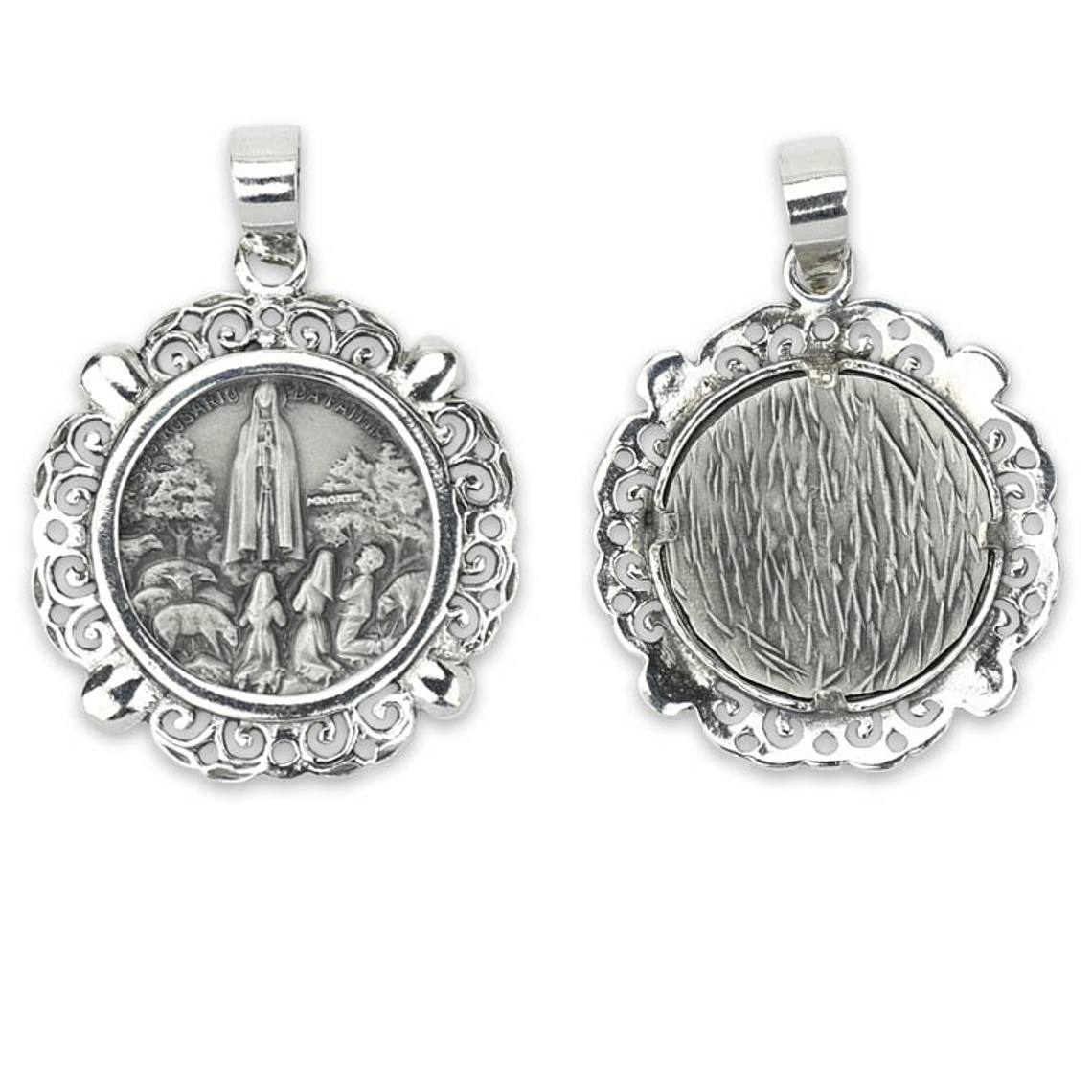 Apparition of Fatima Medal - Silver 925 1