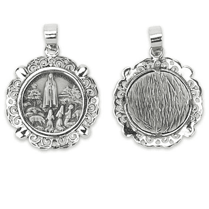Apparition of Fatima Medal - Silver 925
