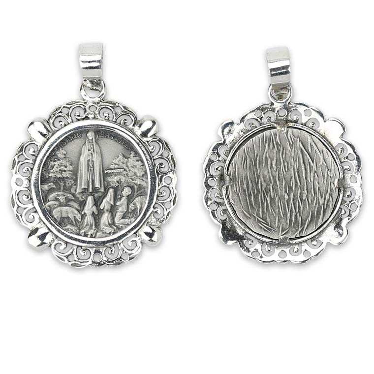 Apparition of Fatima Medal - Silver 925 1