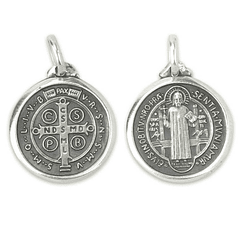 Medaglia della Croce di San Benedetto - Argento 925