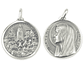 Medal of Our Lady of the Rosary of Fatima - Silver 925 - thumbnail 1