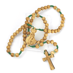 Rosary of Fatima - Olive wood