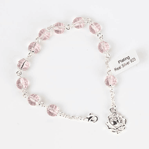 Pink Crystal Bracelet