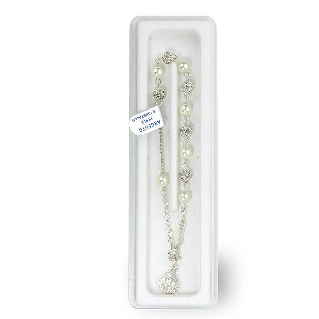 Catholic Pearl Bracelet